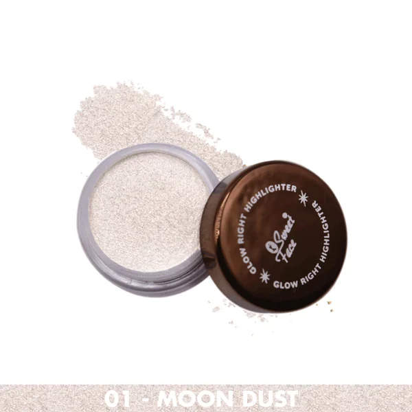 SWEET FACE 1 MOON DUST GLOW RIGHT HIGHLIGHTER