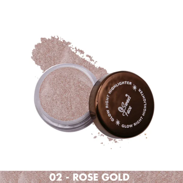 SWEET FACE 2 ROSE GOLD GLOW RIGHT HIGHLIGHTER