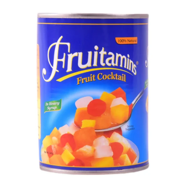 FRUITAMINS FRUIT COCKTAIL TIN THAI 2840 GM