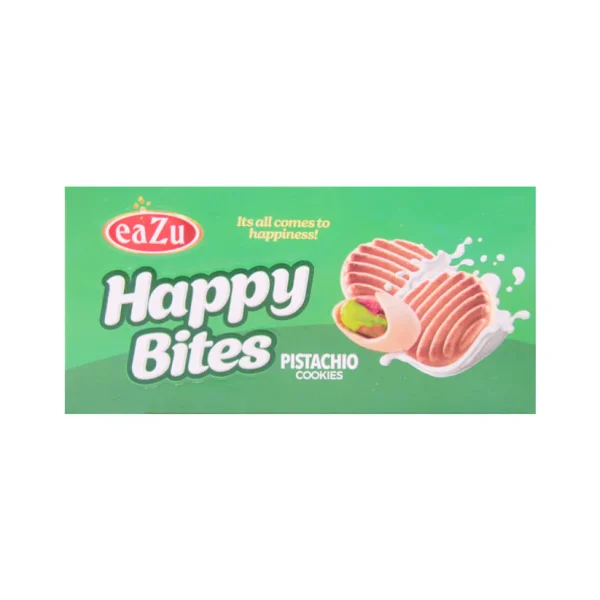 EAZU HAPPY BITES PISTACIO COOKIES 90 GM