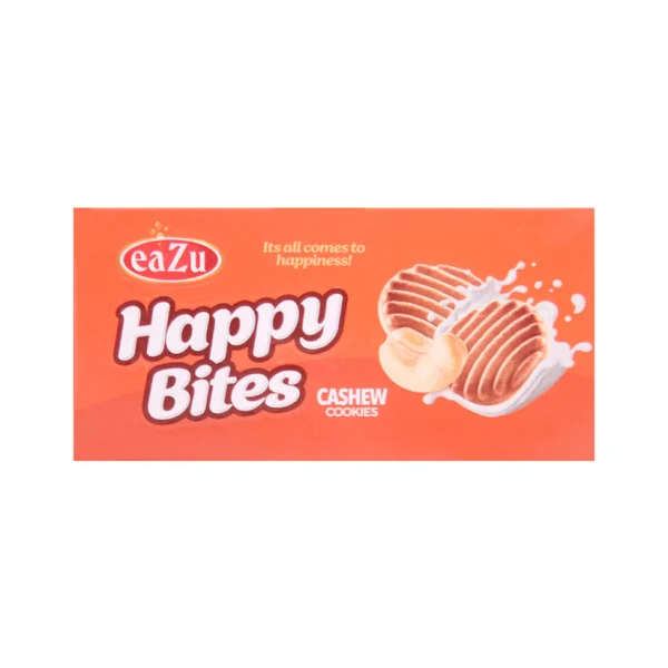 EAZU HAPPY BITES CASHEW COOKIES 90 GM