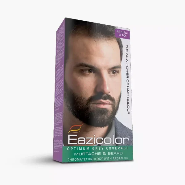 EAZICOLOR PREMIUM HAIR COLOR NATURAL BLACK 1.0 35ML FOR MEN
