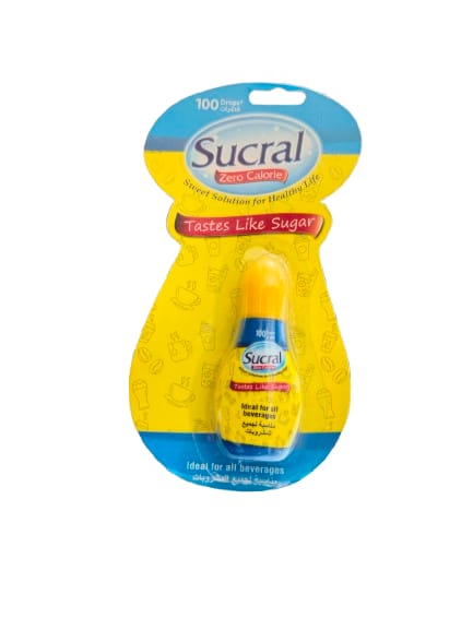 100 SUCRAL DROPS 100 ZERO CALORIE - Image 1
