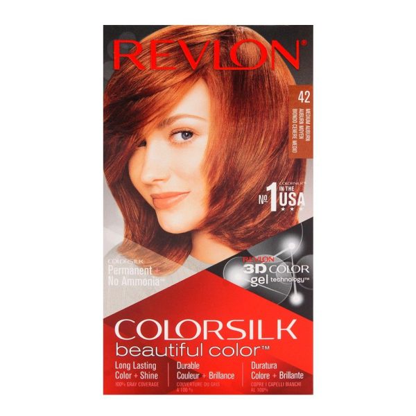 REVLON HAIR COLOR SILK MEDIUM AUBRUN 42