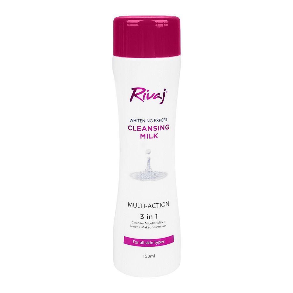 1112388-1 RIVAJ WHITENING EXPERT CLEANSING MILK 150ML - Image 1
