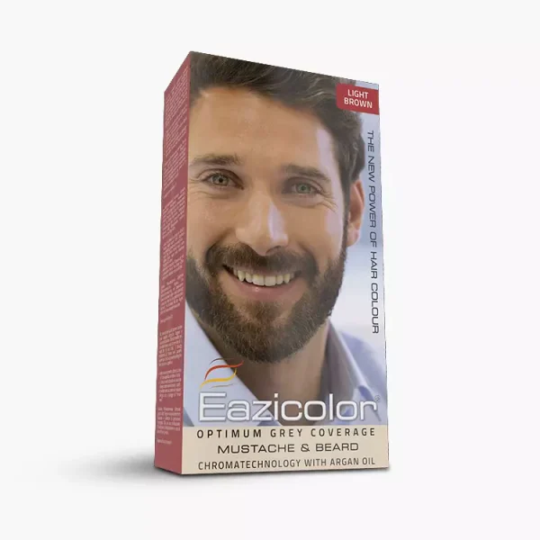 EAZICOLOR PREMIUM HAIR COLOR LIGHT BROWN 5.0 35ML FOR MEN
