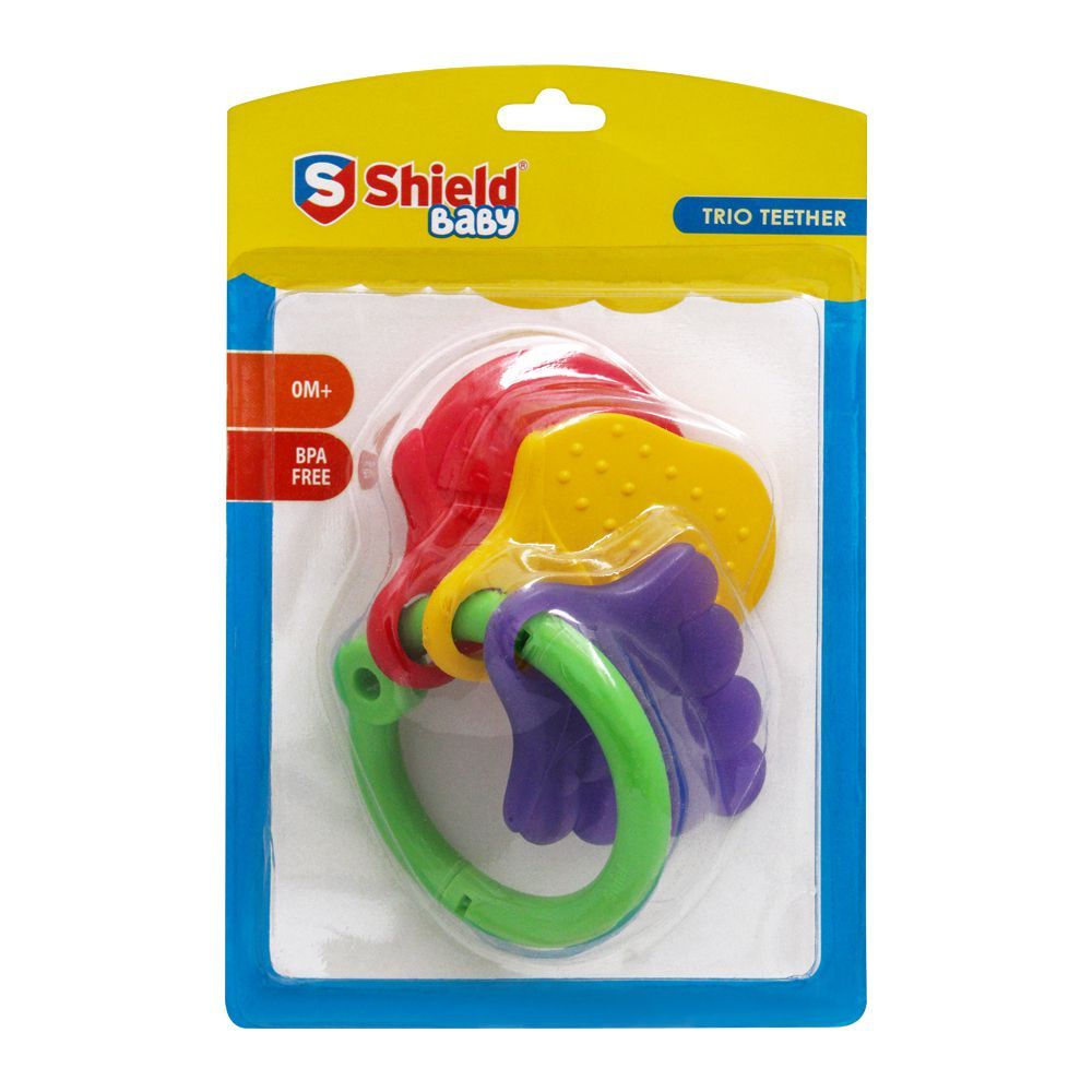 1205828-2 SHIELD TRIO TEETHER - Image 1