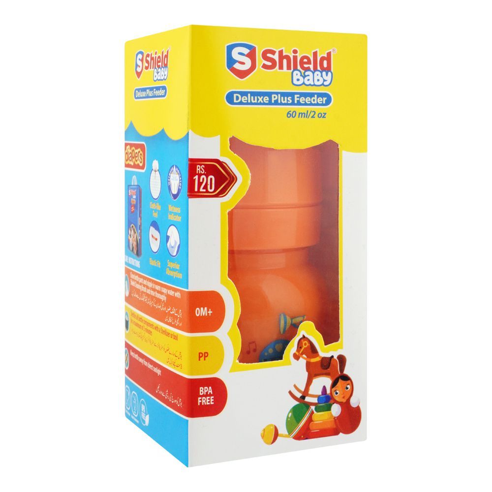 1243033-2 SHIELD BABY DELUXE PLUS FEEDER 60ML - Image 1