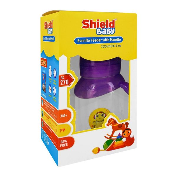 SHIELD BABY EVENFLO FEEDER WITH HANDLE 125ML