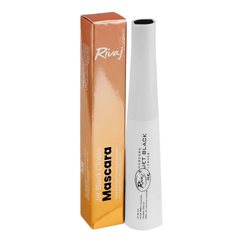 1293311-2 RIVAJ JET BLACK CLASSY MASCARA - Image 1
