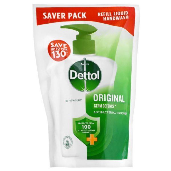 DETTOL HAND SOAP ORIGINAL REFILL POUCH 350ML