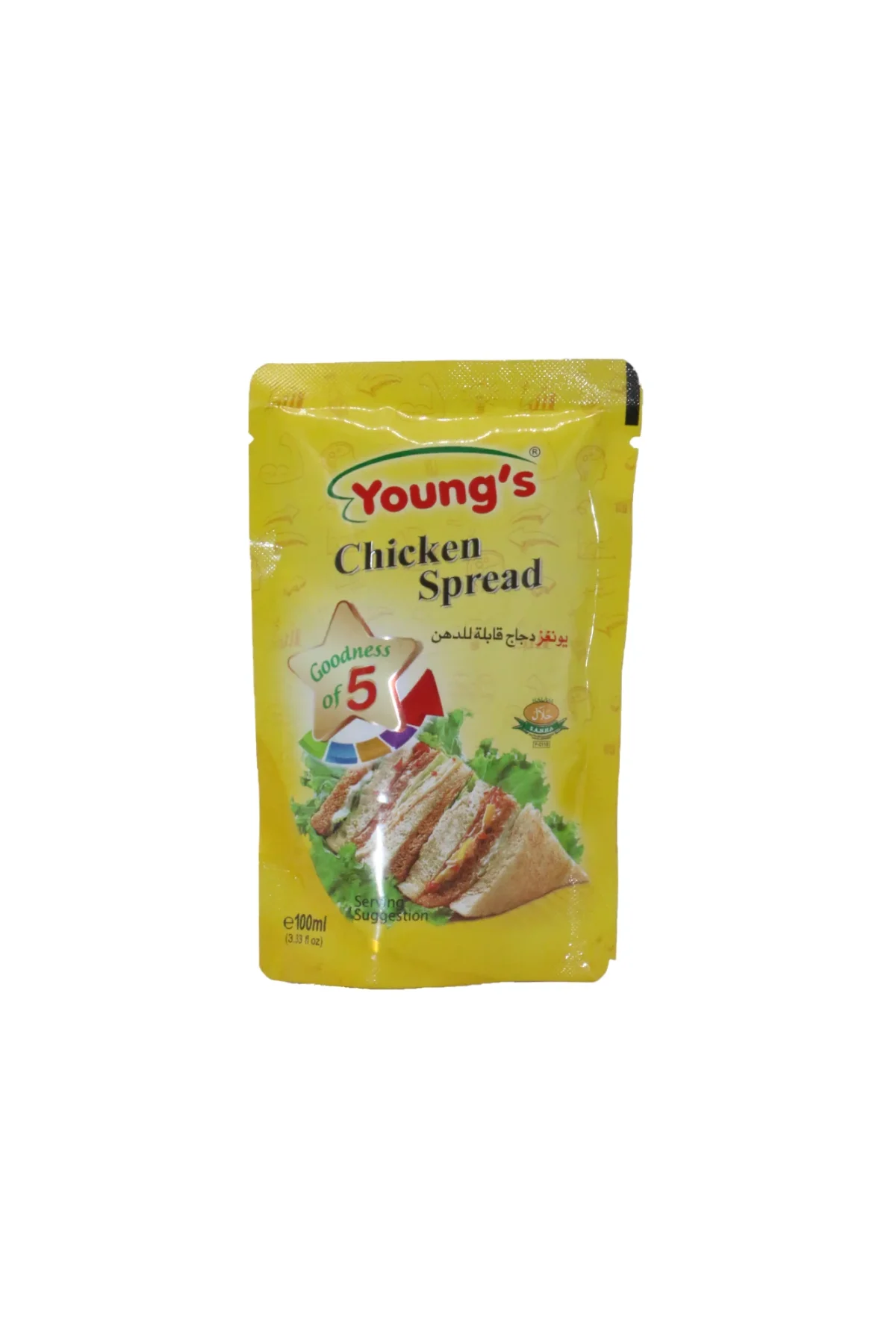 YOUNGS FRENCH CHICKEN SPREAD 100 ML - Image 1