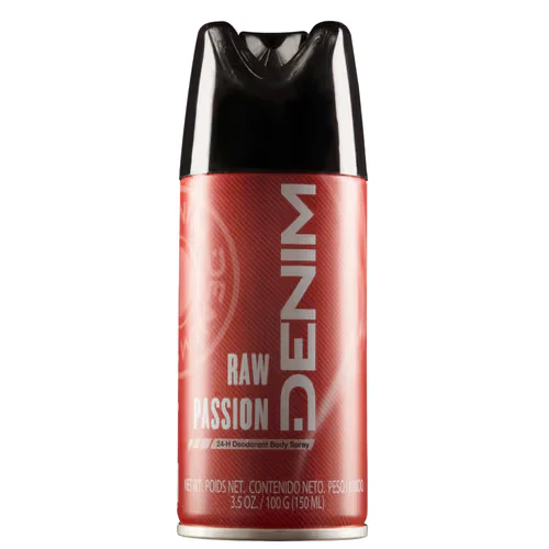 19ff5d08719497181254_1_500x_496abca9-ea2c-437d-8649-3d677d555355 DENIM DEODORANT RAW PASSION 150 ML - Image 1