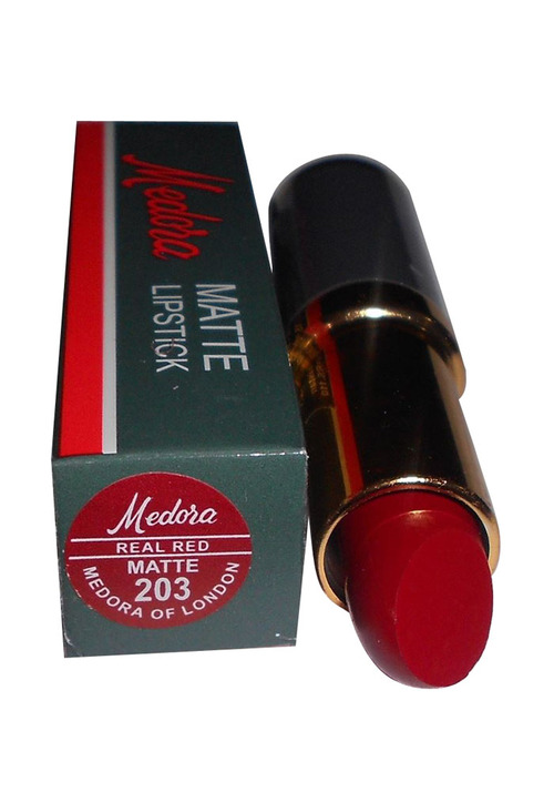 203__11535.1453459784.500.750 MEDORA LIPSTICK MATTE REAL RED 203 - Image 1