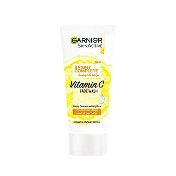 24500 GARNIER SKIN ACTIVE VITAMIN C BRIGHT COMPLETE FACE WASH 50ML - Image 1