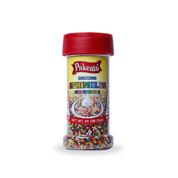 PAKEATO DECORS SPRINKLES NNONPAREILS 85GM