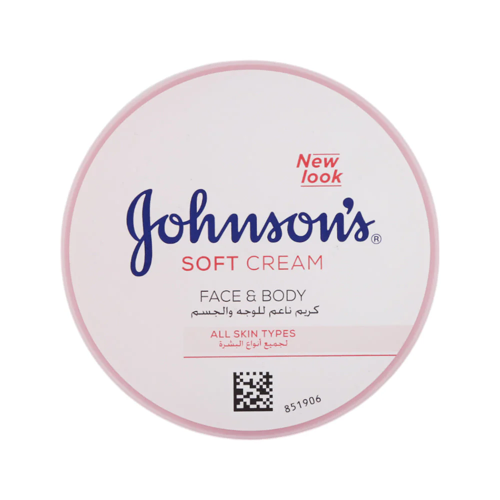 3574661656014_76f93ec9-f38d-4d8c-8d20-04f275967313 JOHNSONS SKIN SOFT CREAM FACE & BODY 200 ML - Image 1