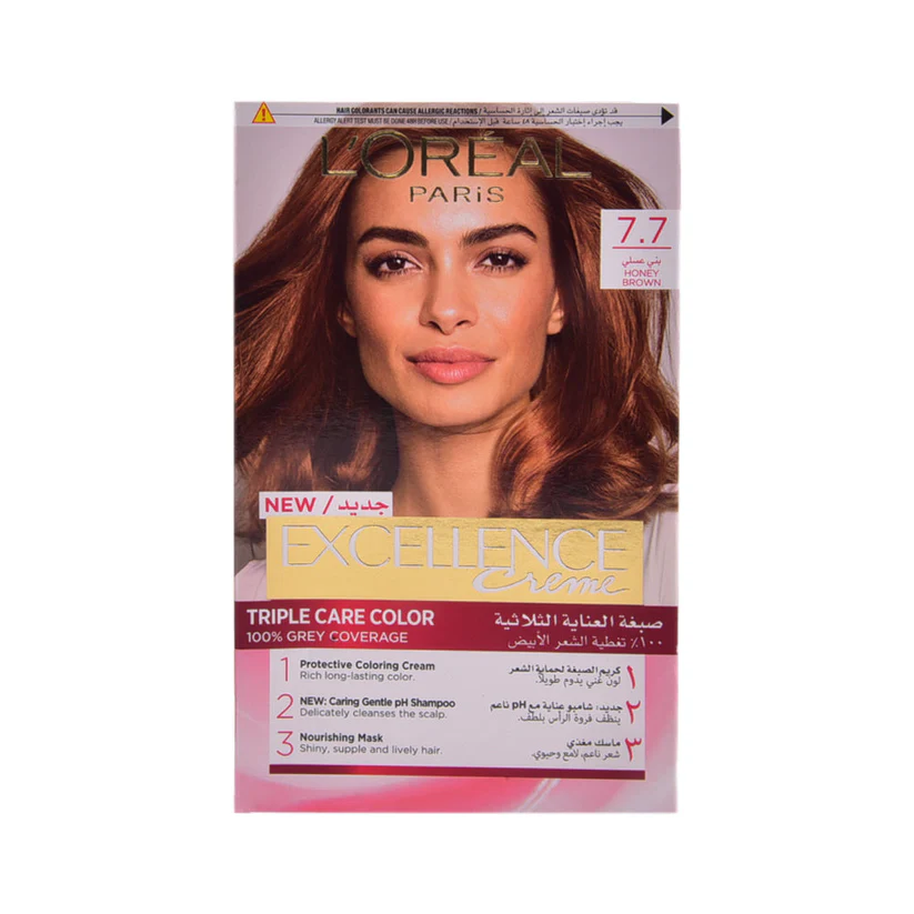 3600522832010_e5edf7b9-96ee-4516-9301-e87a424ee401 LOREAL EXCELLENCE CREME HONEY BROWN 7.7 PC - Image 1