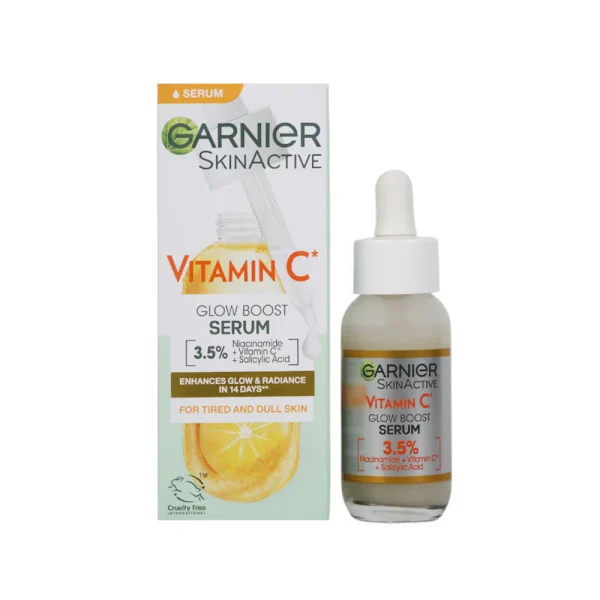 GARNIER VITAMIN C GLOW BOOST SERUM 30ML