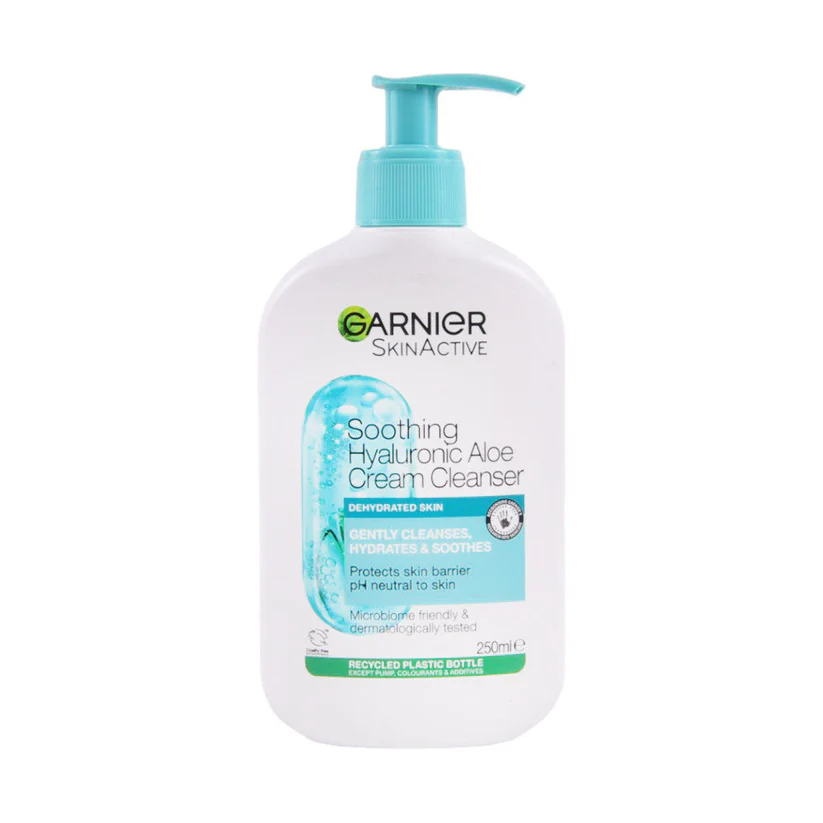 3600542586016_6ab04a15-6217-4e27-bda7-a6eb6007c27c GARNIER SOOTHING HYALURONIC ALOE CREAMY CLEANSER 250ML - Image 1