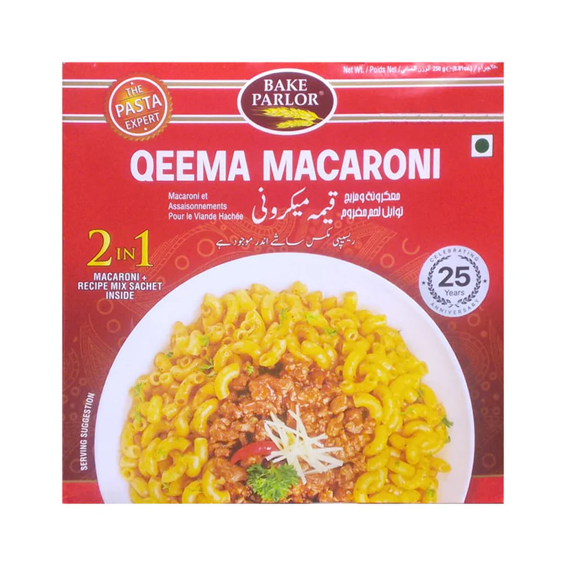 4 BAKE PARLOR QEEMA MACARONI 250 GM - Image 1