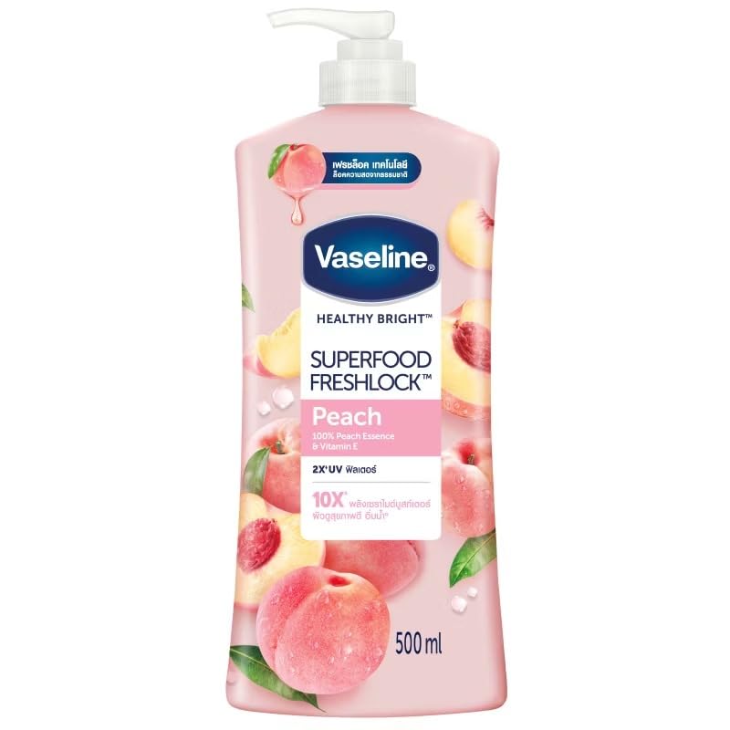 41Uht4qVlNL VASELINE LOTION SUPERFOOD FRESHLOCK LOTION 500 ML - Image 1
