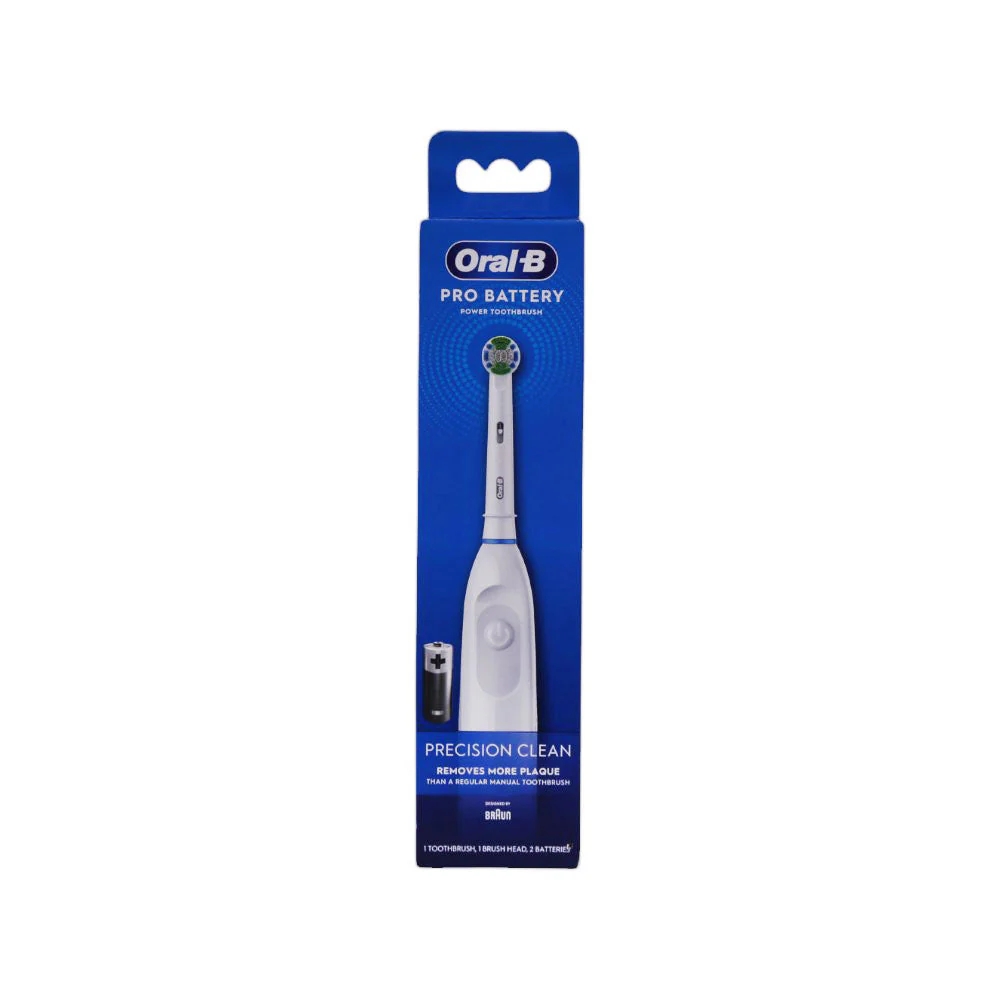 4210201409748_d2679dab-d9b2-492f-bae6-4ddd7a607efb ORAL-B ELECTRIC TOOTH BRUSH PRECISION CLEAN DB5.010.1 WHITE - Image 1