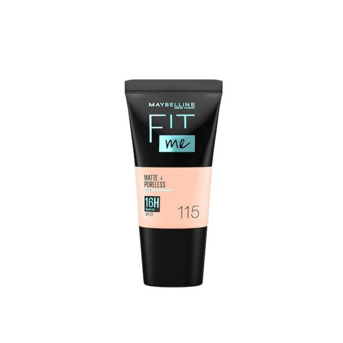 4939ec769b57497bf2ce673cc56311b9 MAY BELLINE FIT ME 115 MATTE PORELESS FOUNDATION - Image 1