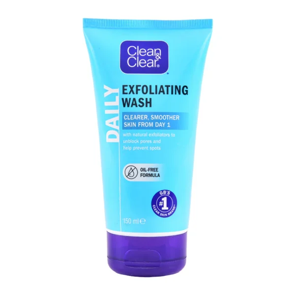 CLEAN & CLEAR DAILY WASH EXFOLIATING WASH 150 ML