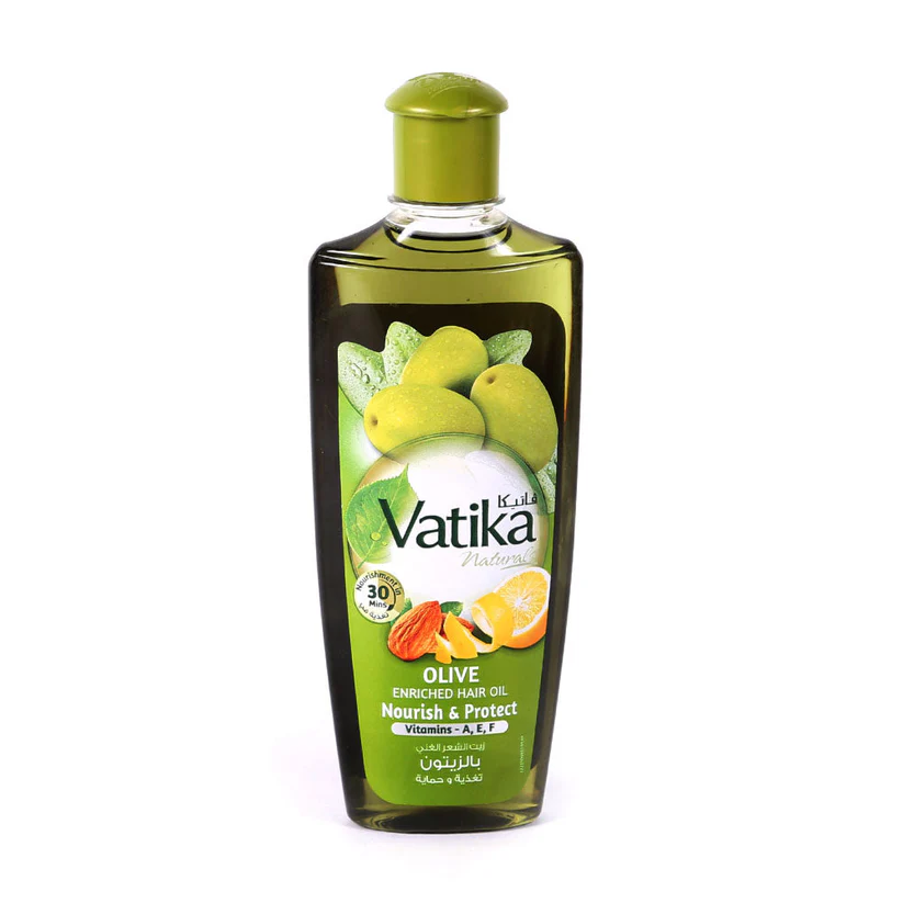 5022496103534 VATIKA HAIR OIL OLIVE 200 ML - Image 1