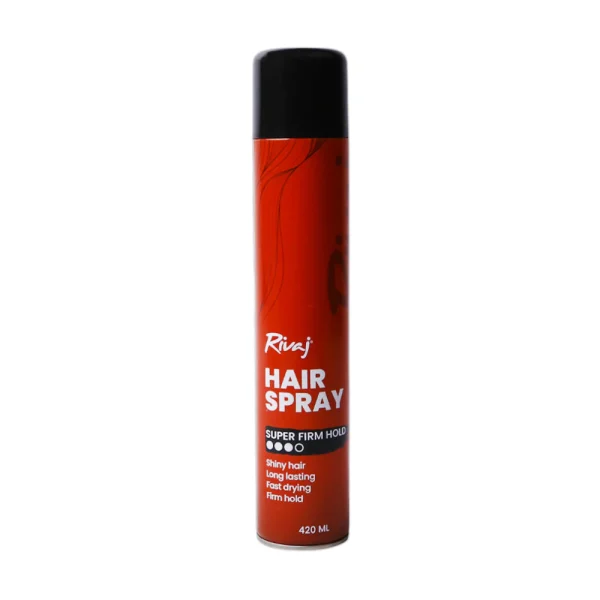 RIVAJ SUPER FIRM HOLD HAIR SPRAY 420ML