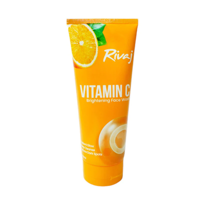5056446708562_1dae2618-f93b-47f5-bedd-0129554dc4ea RIVAJ VITAMIN C FACE WASH 200ML - Image 1