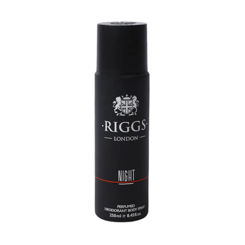 5060340397524_d8d9cc5d-4f1f-4f6d-934f-f17c361557f3 RIGGS LONDON DEODRANT NIGHT 250ML - Image 1