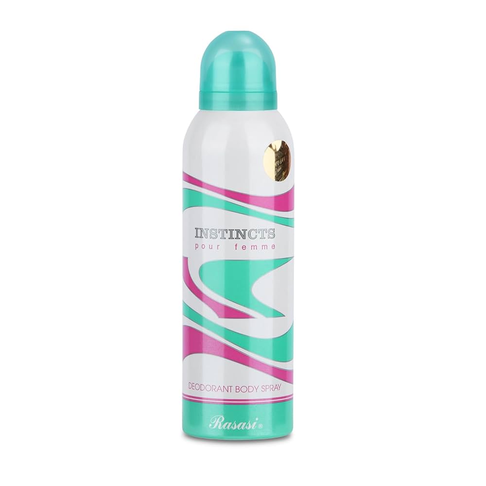 51y3HRCkTQL._UF1000,1000_QL80_ RASASI DEODORANT INSTINCTS BODY SPRAY FOR WOMEN 200ML - Image 1