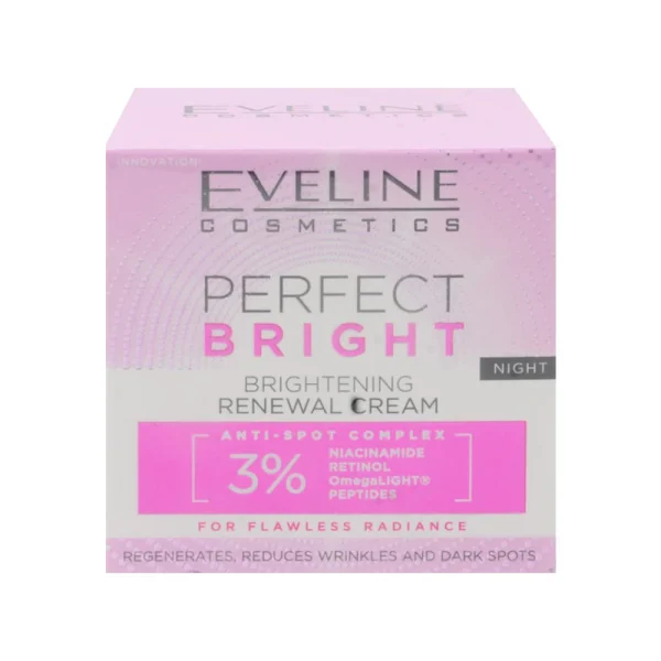 EVELINE PERFECT BRIGHT RENEWAL CREAM NIGHT 50ML