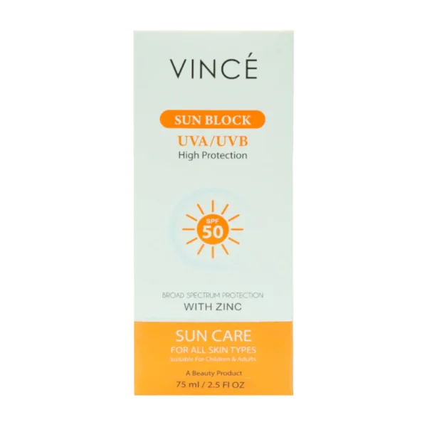 VINCE ULTRA SUN PROTECTION SPF50 SUN CARE 75 ML