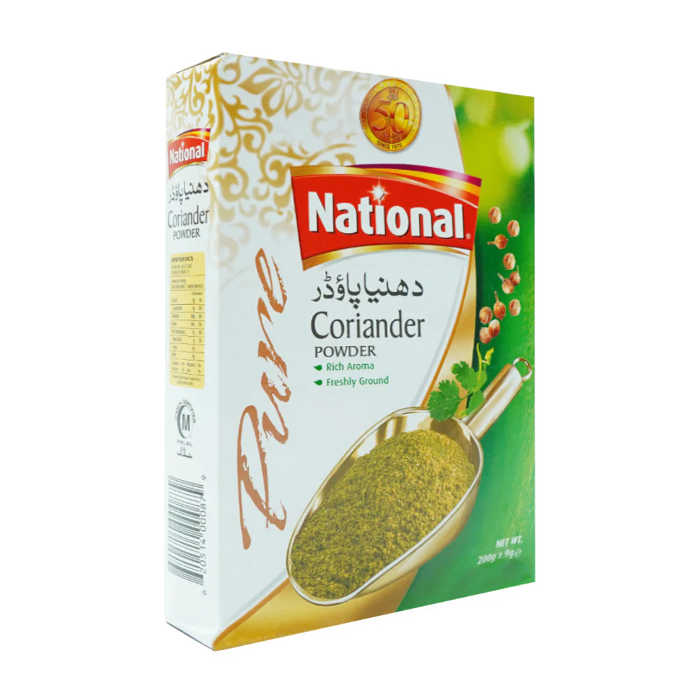 620514000879_2 NATIONAL POWDER CORIANDER 200 GM - Image 1