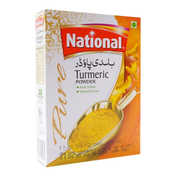 NATIONAL TURMERIC POWDER 100 GM