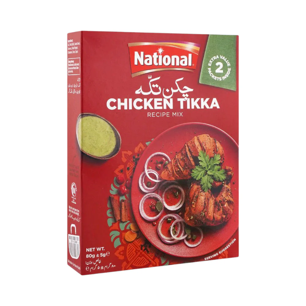 620514006826_d87deebe-fe04-4897-a3dd-dac6533e5d4c NATIONAL MASALA CHICKEN TANDOORI DOUBLE PACK 80 GM - Image 1
