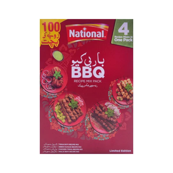 NATIONAL BBQ PROMO RECIPE PACK 170 GM