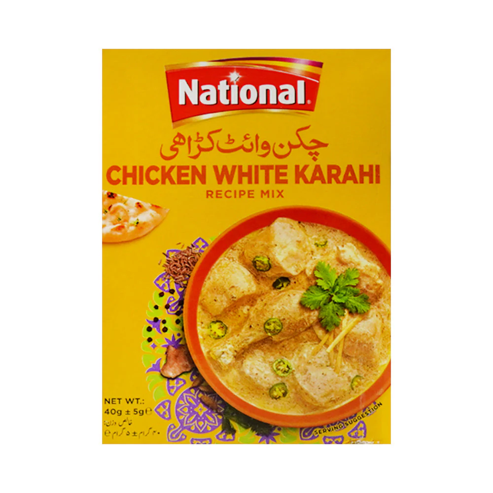 620514020020_d2bf824f-e9d4-4753-89ff-0aa676efc92c NATIONAL CHICKEN WHITE KARAHI RECIPE 40 GM - Image 1