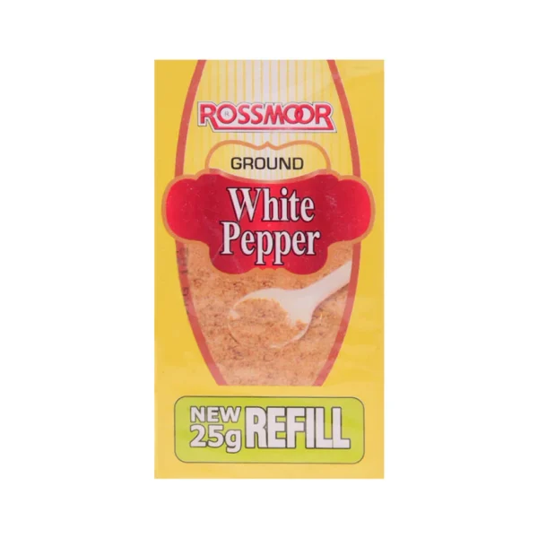 ROSSMOOR GROUND WHITE PEPPER 30 GM