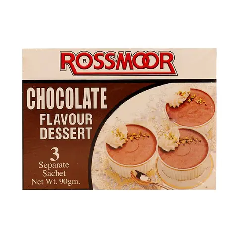 6281014440073 ROSSMOOR CHOCOLATE DESSERT CUSTARD 90GM - Image 1