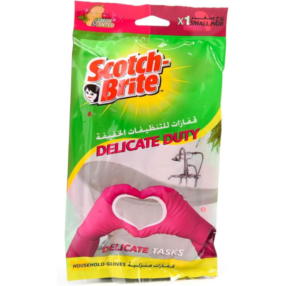 65b262832cb945.75503470.medium SCOTCH BRITE GLOVES 1 LARGE PAIR DELICATE TASKS - Image 1