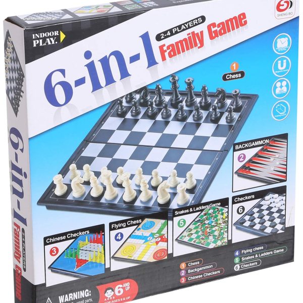 SHENG BO 6 IN 1 FAMILY GAME