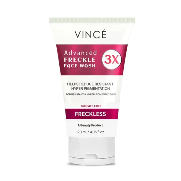 VINCE FRECKLESS ADVANCED FACE WASH 120ML