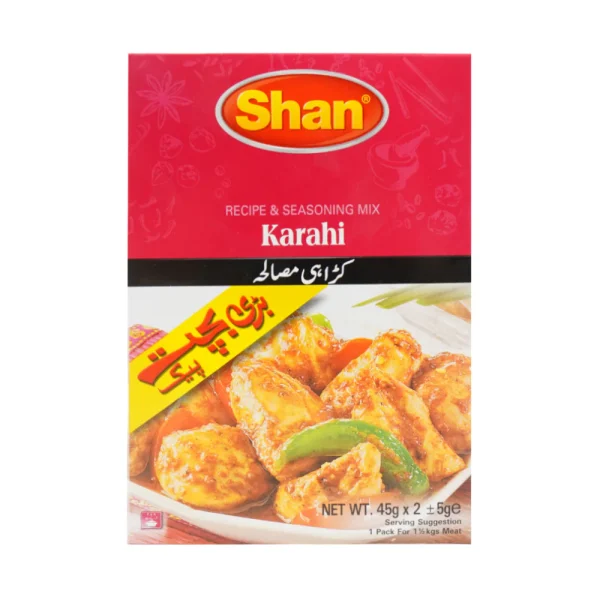 SHAN KARAHI FRY GOSHT MASALA DOUBLE PACK 100 GM
