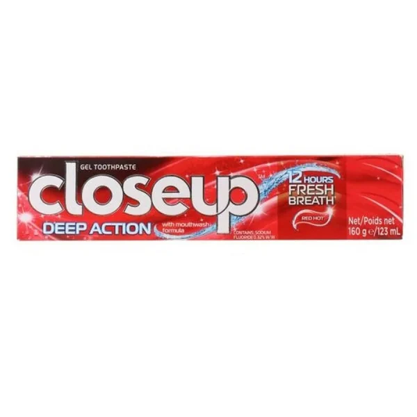 CLOSE UP TOOTH DEEP RED HOT 160GM