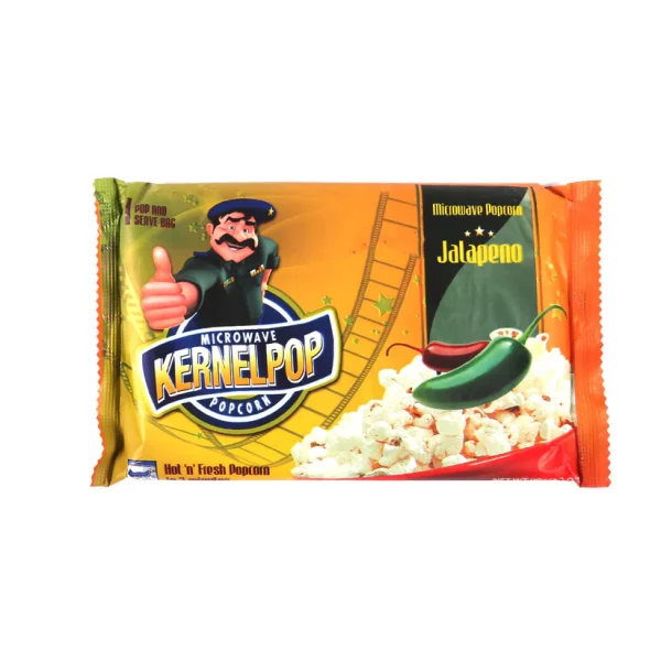 KERNEL POPCORN JALAPENO 90GM