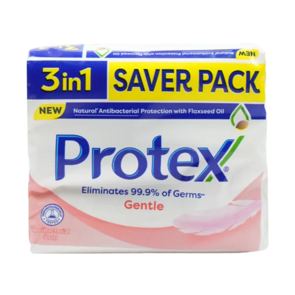 PROTEX GENTLE SOAP SAVER PACK 3 IN 1 GENTLE 3X130GM